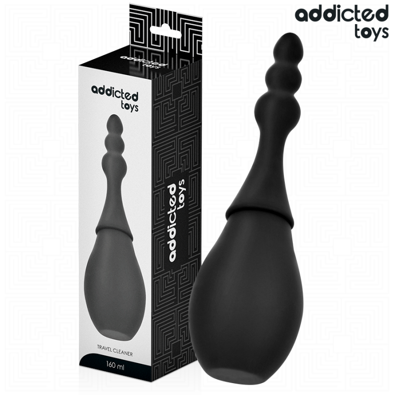 JUGUETES ADICTOS - LIMPIADOR DE VIAJE DE SILICONA MODELO 4