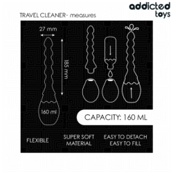 ADDICTED TOYS - LIMPIADOR DE VIAJE DE SILICONA MODELO 2