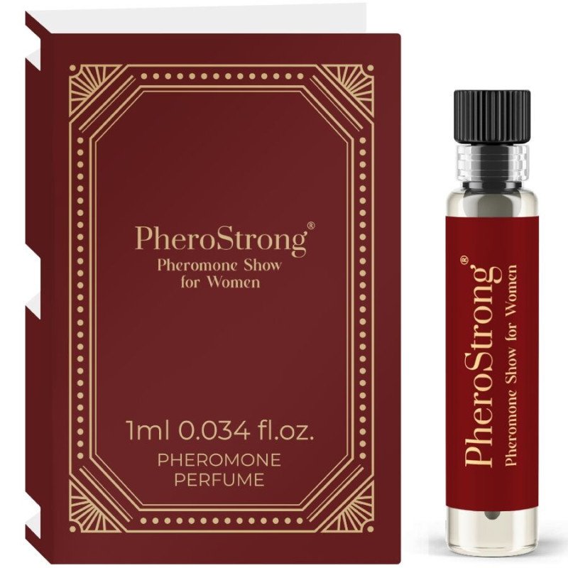 PHEROSTRONG - PERFUME FEROMONAS SHOW PARA MUJER 1 ML