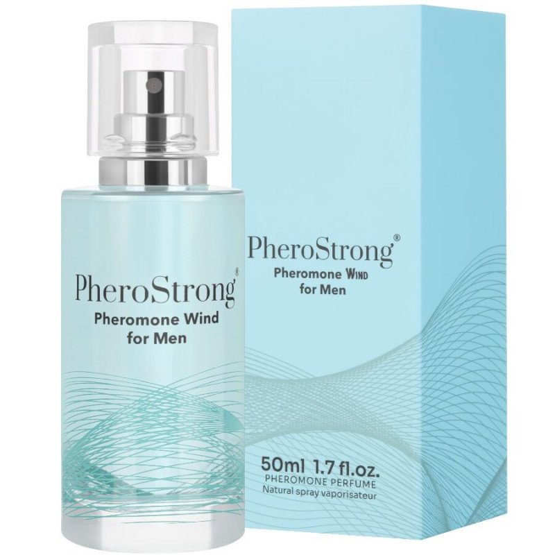 PHEROSTRONG - PERFUME FEROMONAS VIENTO PARA HOMBRE 50 ML