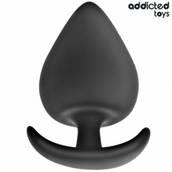 JUGUETES ANALES ADDICTED - TAPÓN ANAL DE SILICONA TALLA S 5,3 CM