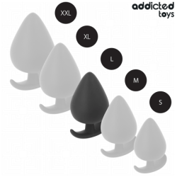 ADDICTED TOYS - TAPÓN ANAL DE SILICONA TAMAÑO L 8 CM