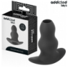 JUGUETES PARA ADICTOS - TAPÓN ANAL HUECO DE SILICONA TALLA S 7,3 CM