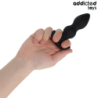 JUGUETES ANALES ADDICTED - TAPÓN ANAL DE SILICONA TALLA L 11,7 CM