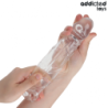 JUGUETES PARA ADICTOS - EXTENSIÓN DE PENE TRANSPARENTE DE 27 CM