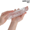 JUGUETES PARA ADICTOS - EXTENSIÓN DE PENE TRANSPARENTE TALLA S 23 CM