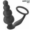 ADDICTED TOYS - TAPÓN ANAL CON ANILLO DE SILICONA MODELO 5