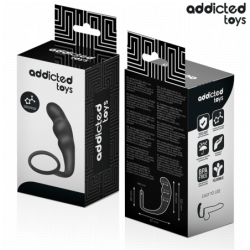 ADDICTED TOYS - TAPÓN ANAL CON ANILLO DE SILICONA MODELO 4