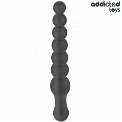 ADDICTED TOYS - MASAJEADOR ANAL DOBLE DE SILICONA DE 24 CM