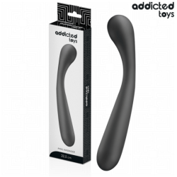 JUGUETES PARA ADICTOS - MASAJEADOR ANAL DOBLE DE SILICONA DE 22,5 CM