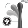 ADDICTED TOYS - MASAJEADOR ANAL DOBLE DE SILICONA DE 22,5 CM