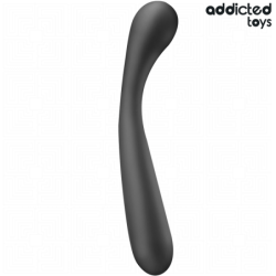 ADDICTED TOYS - MASAJEADOR ANAL DOBLE DE SILICONA DE 22,5 CM