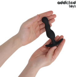 ADDICTED TOYS - CONJUNTO DE 3 TAPONES ANALES DE SILICONA MODELO 1