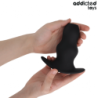 ADDICTED TOYS LOCKED - TAPÓN ANAL HUECO DE SILICONA TALLA XL 13,9 CM