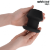 JUGUETES PARA ADICTOS - TAPÓN ANAL HUECO EXTREMO DE SILICONA TAMAÑO L 10,4 CM