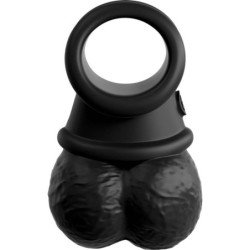 KING COCK - LAS JOYAS DE LA CORONA BOLAS OSCILANTES DE SILICONA CON PESO