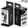 JUGUETES ANALES ADDICTED - TAPÓN ANAL CON JOYAS DE SILICONA TALLA S 8,8 CM