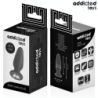 ADDICTED TOYS LOCKED - TAPÓN ANAL CON JOYAS DE SILICONA TALLA M 10,4 CM