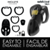 ADDICTED TOYS LOCKED - JAULA PARA PENE DEN ININTERRUMPIDA DE 9,8 CM