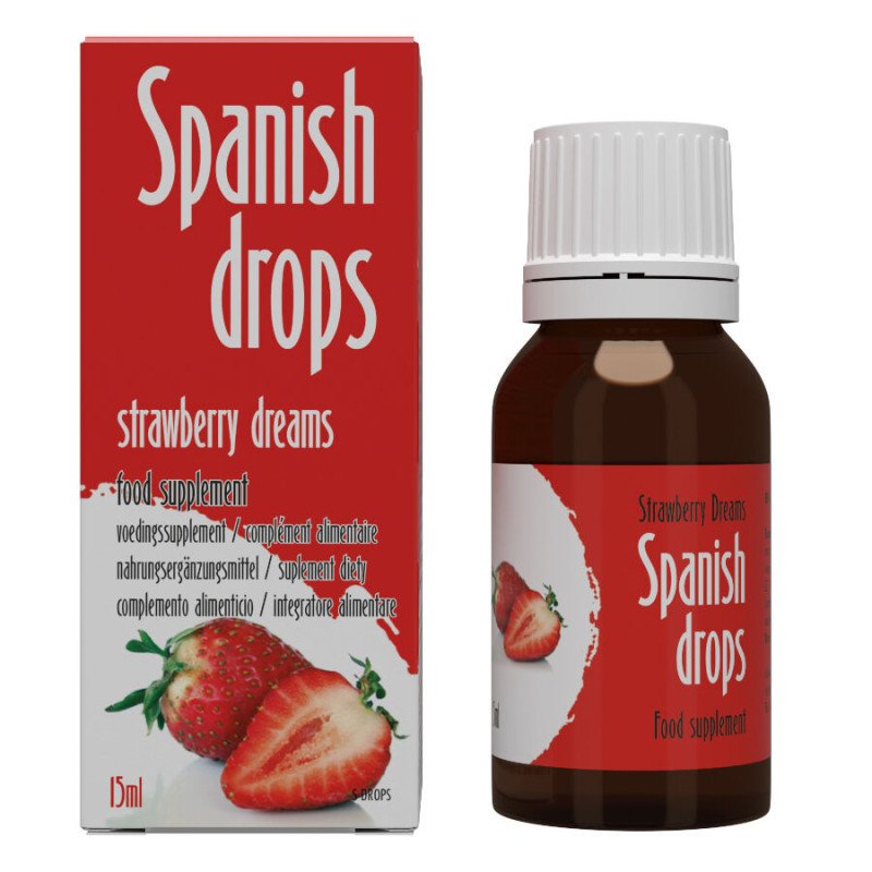 COBECO - SPANISH DROPS FRESA DREAMS GOTAS ESTIMULANTES 15 ML