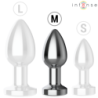 INTENSO - TAPÓN ANAL 10 VIBRACIONES METALIZADO CON CONTROL REMOTO M