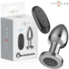 INTENSO - TAPÓN ANAL 10 VIBRACIONES METALIZADO CON CONTROL REMOTO L