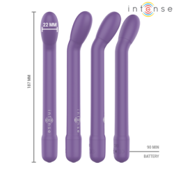 INTENSO - ESTIMULADOR DE PUNTO G RECARGABLE KARLIE MORADO