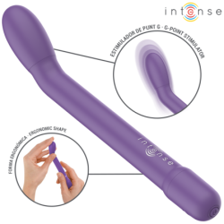 INTENSO - ESTIMULADOR DE PUNTO G RECARGABLE KARLIE MORADO