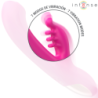 INTENSO - VIBRADOR MULTIFUNCIÓN CHRISTINA CON FORMA DE CONEJO 22,5 CM ROSA