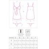LIVCO CORSETTI FASHION - HYEONA 1710 BABYDOLL + TANGA ROSA M