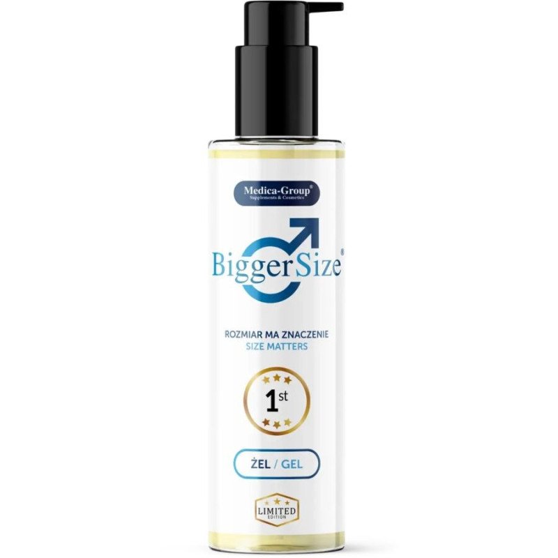 GRUPO MEDICA - GEL ÍNTIMO PARA HOMBRES DE TAMAÑO GRANDE 150 ML