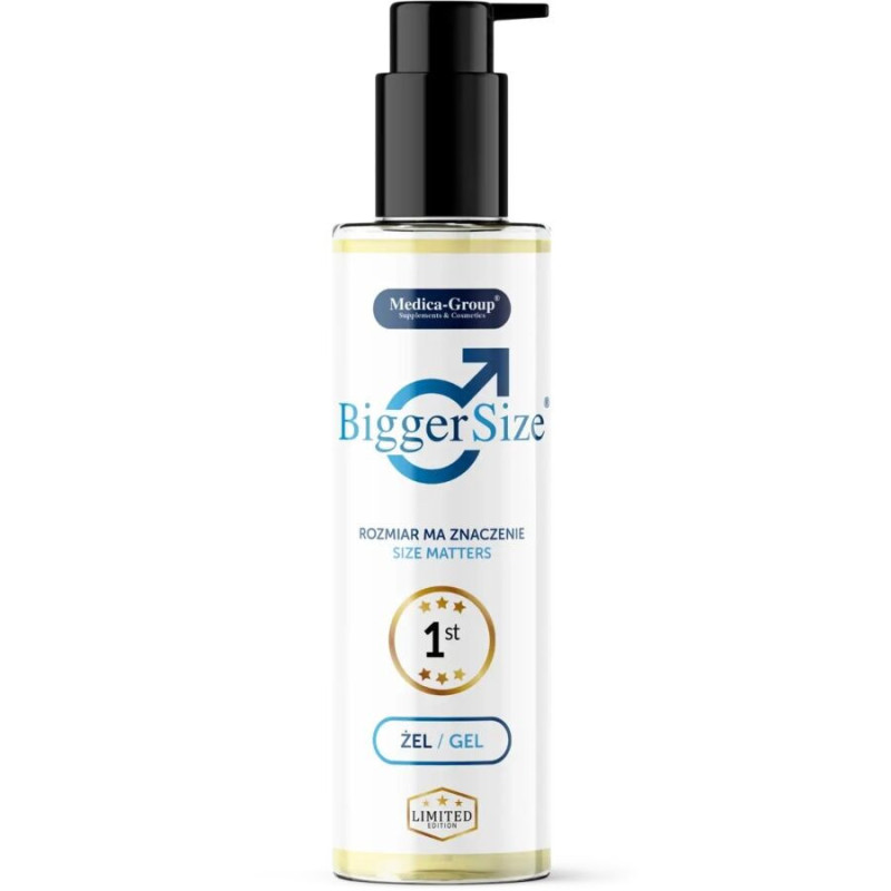 MEDICA GROUP - GEL ÍNTIMO PARA HOMBRES DE TAMAÑO GRANDE 150 ML