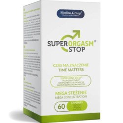 GRUPO MEDICA - SUPER ORGASM STOP DELAY PARA HOMBRES 60 CÁPSULAS