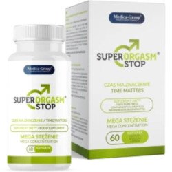 GRUPO MEDICA - SUPER ORGASM STOP DELAY PARA HOMBRES 60 CÁPSULAS