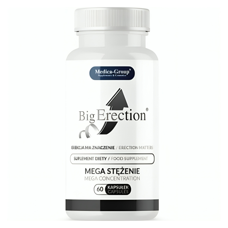 GRUPO MEDICA - POTENCIADOR DE ERECCIÓN PARA HOMBRES - 60 CÁPSULAS