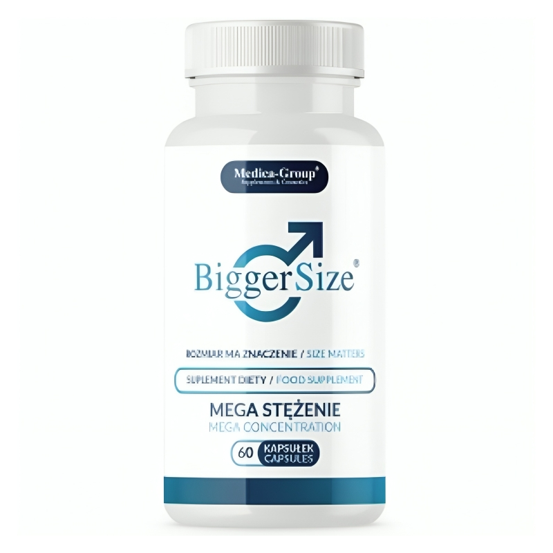 MEDICA GROUP - BIGGER SIZE AUMENTO PENE 60 CÁPSULAS