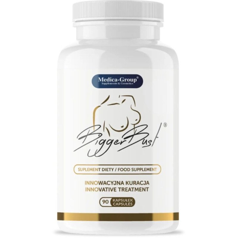 MEDICA GROUP - BIGGER BUST REAFIRMACIÓN DEL PECHO 90 CÁPSULAS