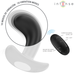 INTENSE - CHANDLER ANAL TAGP 10 VIBRACIONES NEGRO CONTROL REMOTO