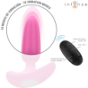 INTENSE - TAPÓN ANAL ROSS 10 VIBRACIONES ROSA CONTROL REMOTO
