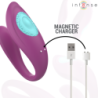 INTENSO - VIBRADOR Y ESTIMULADOR ANNIE EN FORMA DE U CON CONTROL REMOTO MORADO