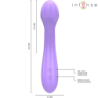 VIBRADOR INTENSO - BECKY 19 CM, CALENTABLE, 7 VIBRACIONES, MORADO