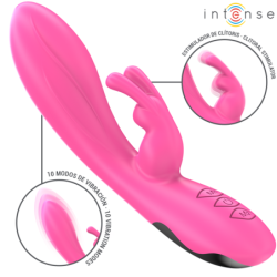 INTENSO - VIBRADOR RANDALL RABBIT 10 VIBRACIONES ROSA