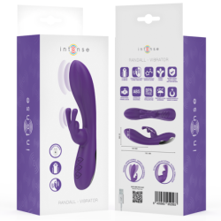 INTENSO - VIBRADOR RANDALL RABBIT 10 VIBRACIONES MORADO