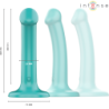 VIBRADOR INTENSO KATIE CON VENTOSA, 10 VIBRACIONES, AZUL, CONTROL REMOTO