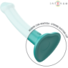 VIBRADOR INTENSO KATIE CON VENTOSA, 10 VIBRACIONES, AZUL, CONTROL REMOTO