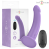 INTENSO - VIBRADOR EDDIE 17,5 CM 10 VIBRACIONES MORADO CONTROL REMOTO
