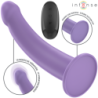 INTENSO - VIBRADOR EDDIE 17,5 CM 10 VIBRACIONES MORADO CONTROL REMOTO