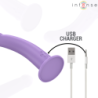 INTENSO - VIBRADOR EDDIE 17,5 CM 10 VIBRACIONES MORADO CONTROL REMOTO