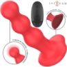 INTENSE - VIBRADOR CODY CON VENTOSA ROJA Y CONTROL REMOTO