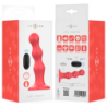 INTENSE - VIBRADOR CODY CON VENTOSA ROJA Y CONTROL REMOTO